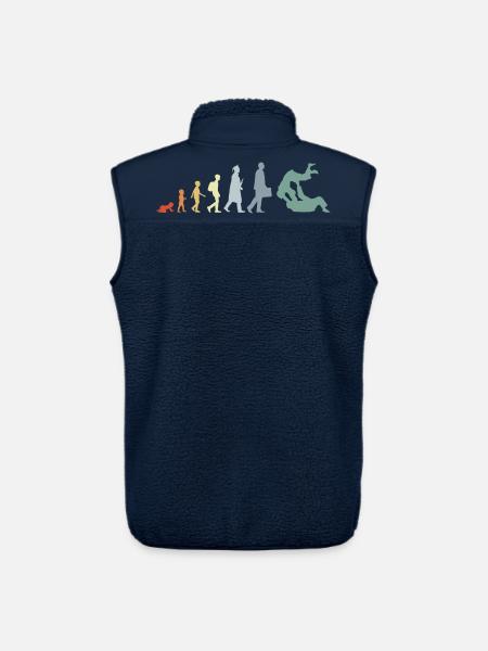Vintage Judo Evolution - Stanley/Stella unisex sherpavest - marineblå