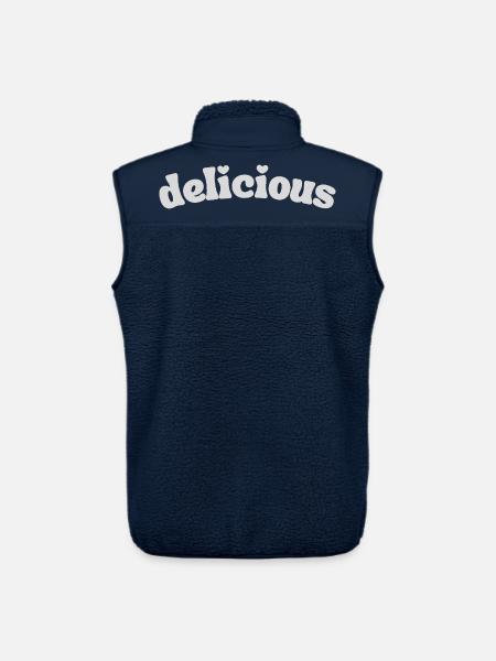 Delicious - Unisex Sherpa Gilet by Stanley/Stella - navy