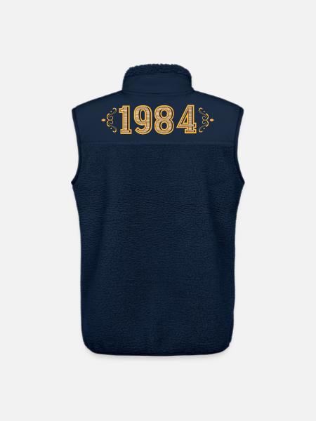 Legend since 1984 retro 1984 - Unisex Sherpa Gilet by Stanley/Stella - navy
