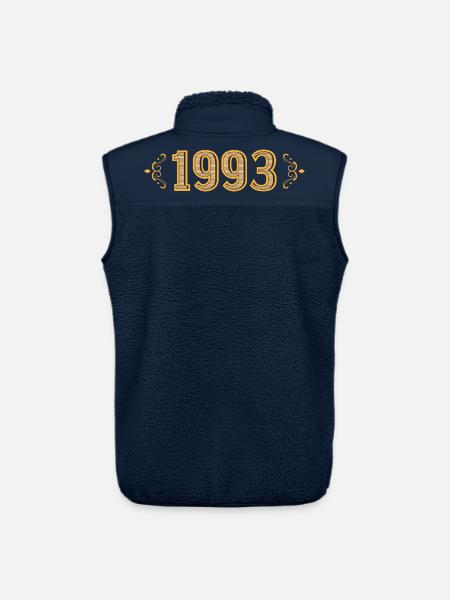 Legend since 1993 retro 1993 - Unisex Sherpa Gilet by Stanley/Stella - navy