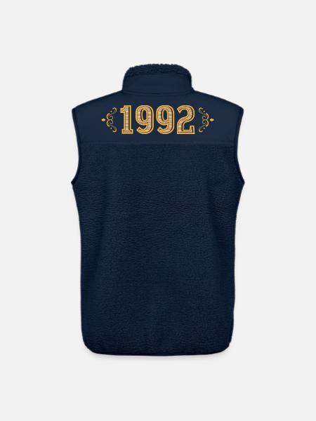 Legend since 1992 retro 1992 - Unisex Sherpa Gilet by Stanley/Stella - navy