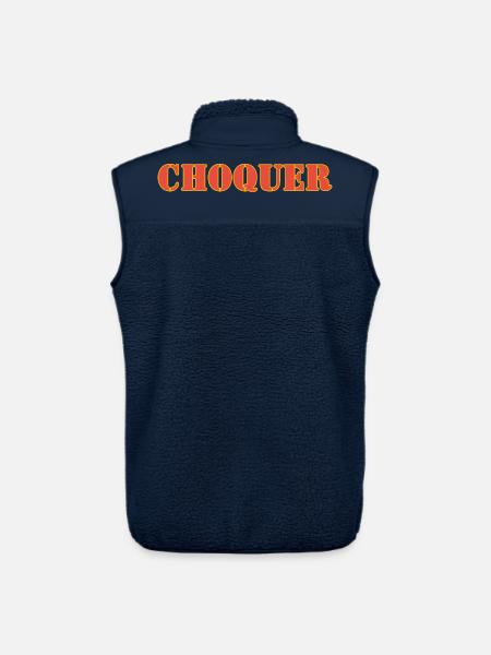 CHOQUER - Veste sans manches sherpa unisexe Stanley/Stella - marine