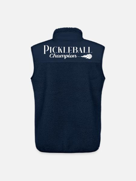 Pickleball - Veste sans manches sherpa unisexe Stanley/Stella - marine