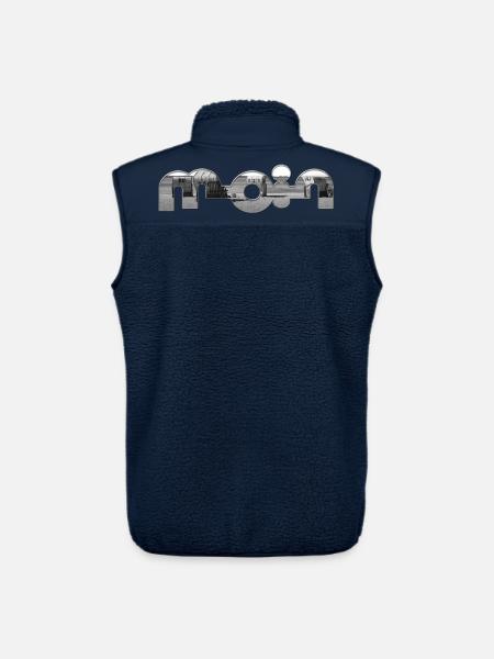 Hello - Unisex Sherpa Gilet by Stanley/Stella - navy