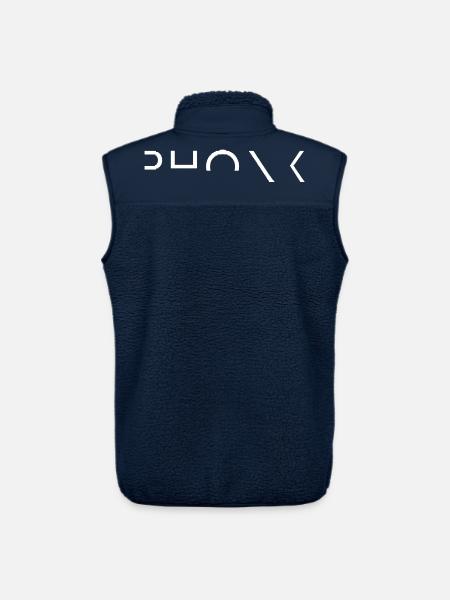 Phonk Music Culture Underground - Unisex Sherpa Gilet by Stanley/Stella - navy