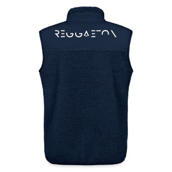 Reggaeton Musikkultur Latina-Tanz - Unisex Sherpaweste von Stanley/Stella - Navy - Hinten - AI Model Male 178 light (178cm)