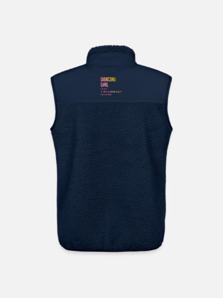 Danseur Danseur Danseur - Veste sans manches sherpa unisexe Stanley/Stella - marine