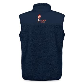 1st Grade 2026 Hobby Horsing Student - Unisex Sherpa Gilet by Stanley/Stella - navy - Back - AI Model Male 178 light (178cm)