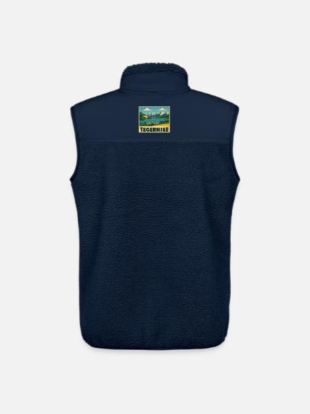 Tegernsee Minimal - Unisex Sherpaweste von Stanley/Stella - Navy