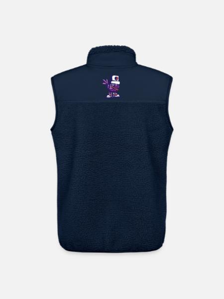 Bird cap - Unisex Sherpa Gilet by Stanley/Stella - navy