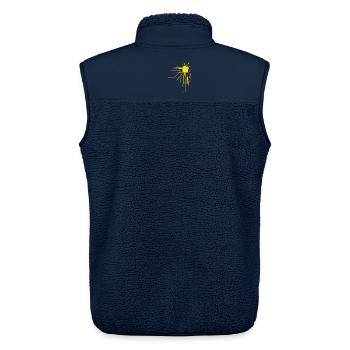 platine Core cpu Computer Nerd Programmierer admin - Unisex Sherpaweste von Stanley/Stella - Navy - Hinten - AI Model Male 178 light (178cm)