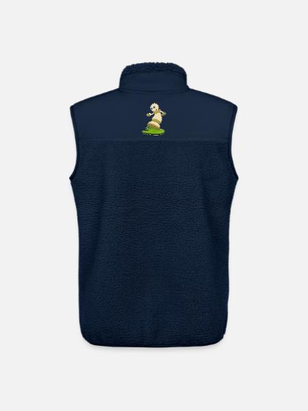 Chess piece pawn chess - Unisex Sherpa Gilet by Stanley/Stella - navy