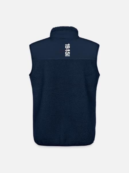 18. Geburtstag Original Dezember Jahrgang 1945 - Unisex Sherpaweste von Stanley/Stella - Navy