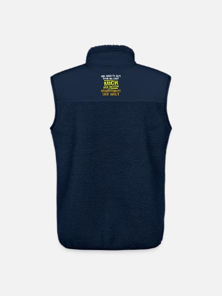 Mechatronics Technician Gift - Unisex Sherpa Gilet by Stanley/Stella - navy