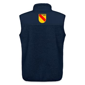 Heraldik Schild Baden Emblem - Unisex Sherpaweste von Stanley/Stella - Navy - Hinten - AI Model Male 178 light (178cm)
