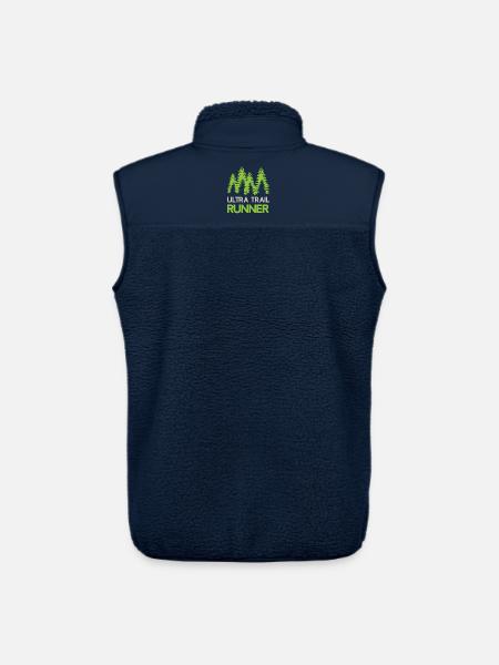 Ultra Trail Runner - Unisex Sherpa Gilet by Stanley/Stella - navy