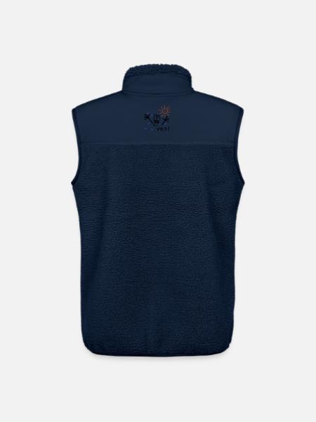 Sommer, Sonne, Urlaub, Comic - Unisex Sherpaweste von Stanley/Stella - Navy