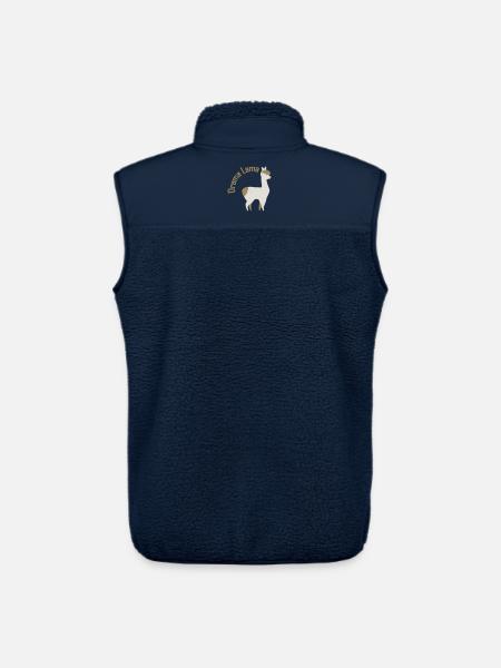 Dramalama - Unisex Sherpaweste von Stanley/Stella - Navy
