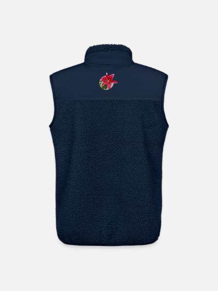 Lily2 - Unisex Sherpa Gilet by Stanley/Stella - navy