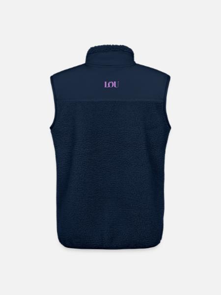 Lou - Unisex Sherpaweste von Stanley/Stella - Navy