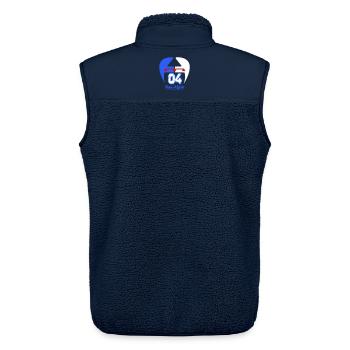 Logo von Bas-Alpine - Unisex Sherpaweste von Stanley/Stella - Navy - Hinten - AI Model Male 178 light (178cm)