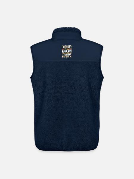 Pension 2026 – Peace at last - Unisex Sherpa Gilet by Stanley/Stella - navy