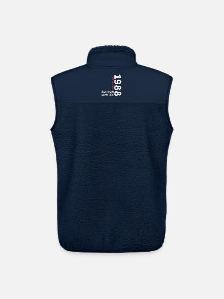 Typografischer Stil von 1988 - Unisex Sherpaweste von Stanley/Stella - Navy