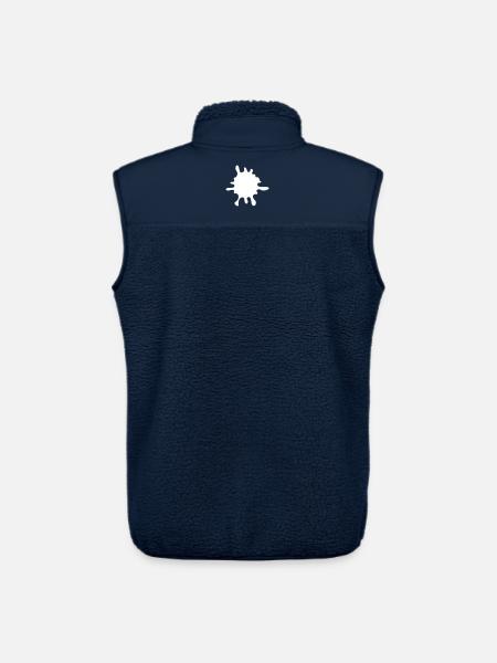 Farbklecks Splash - Unisex Sherpaweste von Stanley/Stella - Navy
