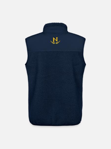 N - Unisex Sherpa Gilet by Stanley/Stella - navy
