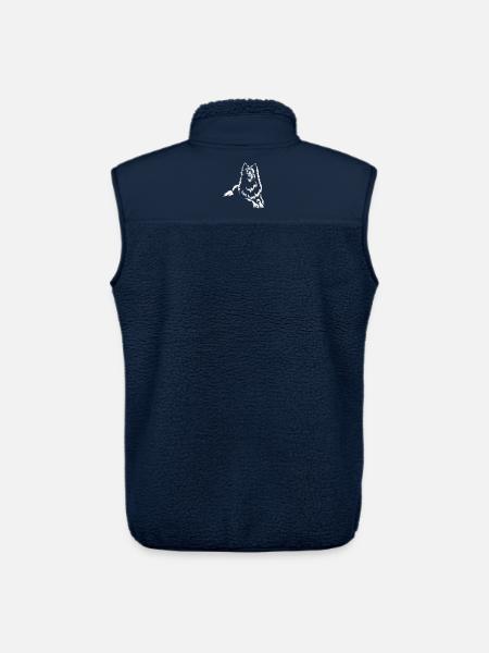 Swiss Shepherd "Black Edition" - Unisex Sherpa Gilet by Stanley/Stella - navy