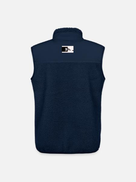 Silhouettes in transition - Unisex Sherpa Gilet by Stanley/Stella - navy