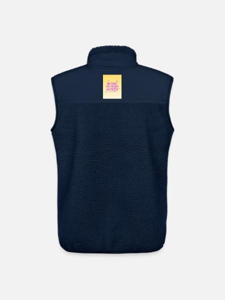 Lustiges Party- und Freundschaftszitat - Unisex Sherpaweste von Stanley/Stella - Navy