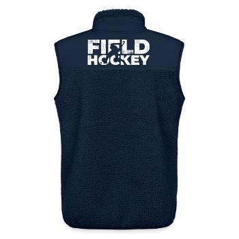 Hockey - Unisex Sherpaweste von Stanley/Stella - Navy - Hinten - AI Model Male 178 light (178cm)