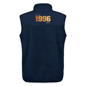Vintage 1996 Anniversary Limited Edition Retro - Unisex Sherpaweste von Stanley/Stella - Navy - Hinten - AI Model Male 178 light (178cm)