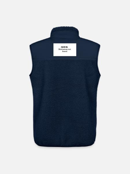 Démotivés - Veste sans manches sherpa unisexe Stanley/Stella - marine