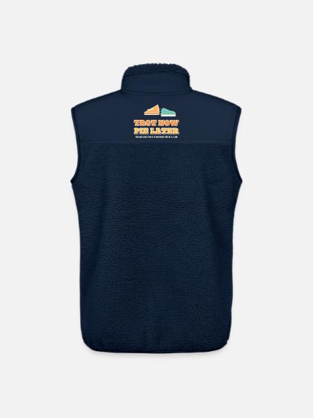 Trot Now Pie später lustiges Thanksgiving-Laufen - Unisex Sherpaweste von Stanley/Stella - Navy