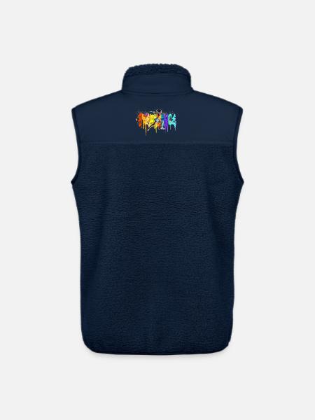 Breakdance Girl Bgirl B-Girl - Unisex Sherpaweste von Stanley/Stella - Navy