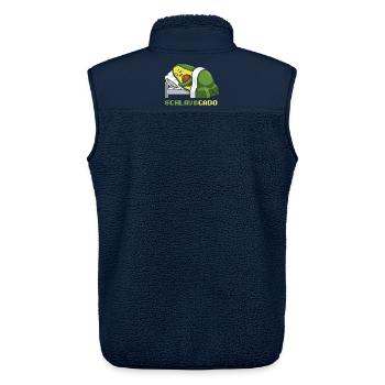 Schlavocado Avocado Schlafshirt Sleep Comfy Gesche - Unisex Sherpaweste von Stanley/Stella - Navy - Hinten - AI Model Male 178 light (178cm)