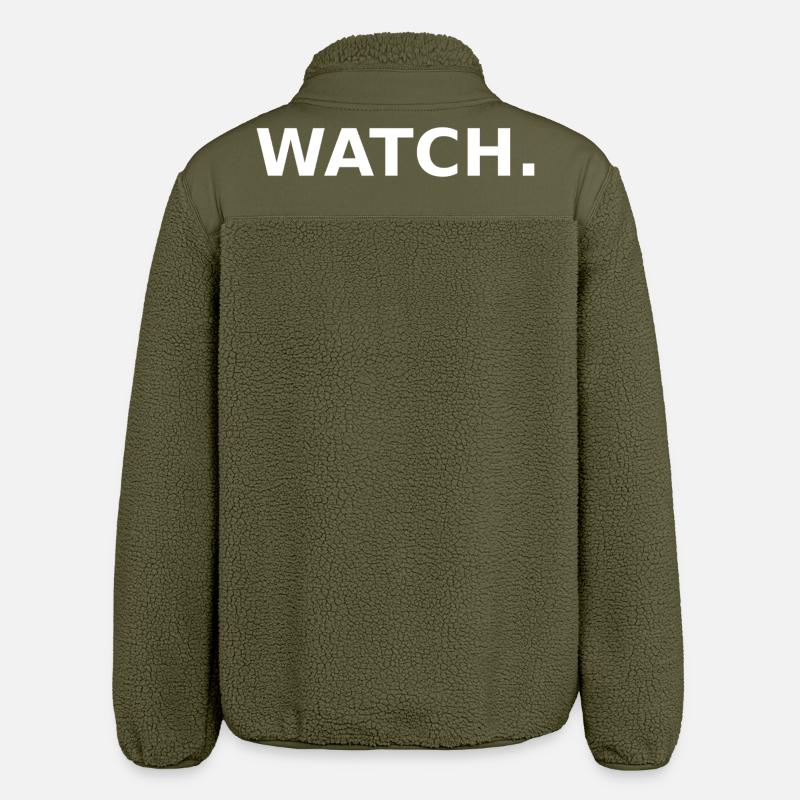 REGARDE. - Veste sherpa unisexe coupe décontractée Stanley/Stella - kaki