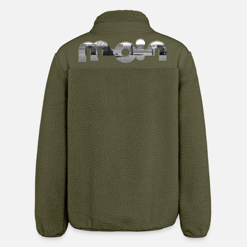 Bonjour - Veste sherpa unisexe coupe décontractée Stanley/Stella - kaki
