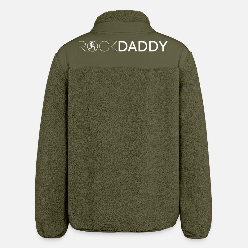 RockDaddy rock and roll - Relaxed Fit Unisex Sherpa Jacket by Stanley/Stella - khaki