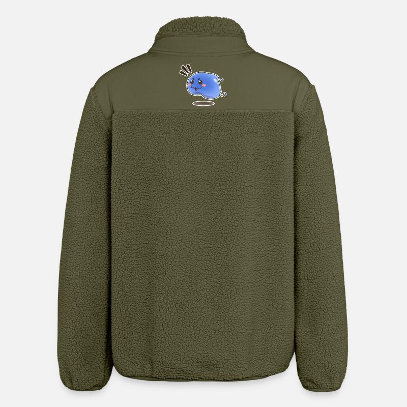 Petite bave sauteuse - Veste sherpa unisexe coupe décontractée Stanley/Stella - kaki