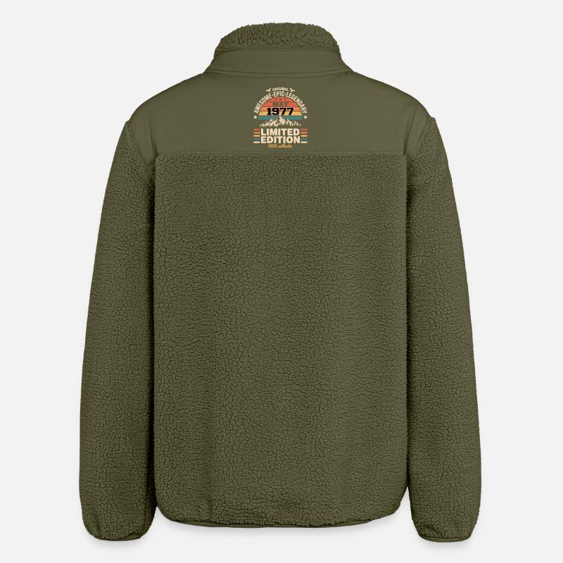 May 1977 - May 1977 - Relaxed Fit Unisex Sherpa Jacket by Stanley/Stella - khaki