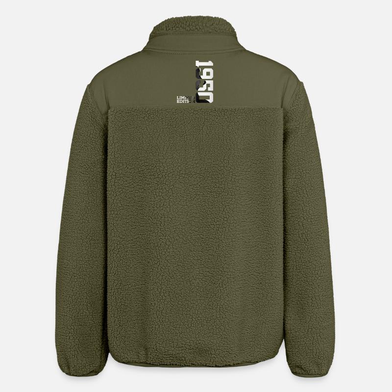 ÉDITION LIMITÉE 76E ANNIVERSAIRE 1950 - Veste sherpa unisexe coupe décontractée Stanley/Stella - kaki