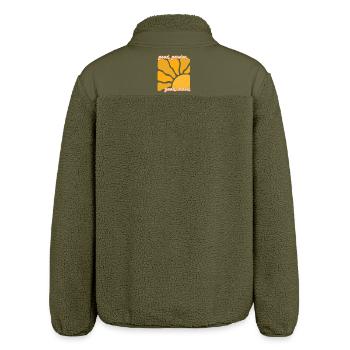 good garden good mood T-Shirt - Relaxed Fit Unisex Sherpa Jacket by Stanley/Stella - khaki - Back