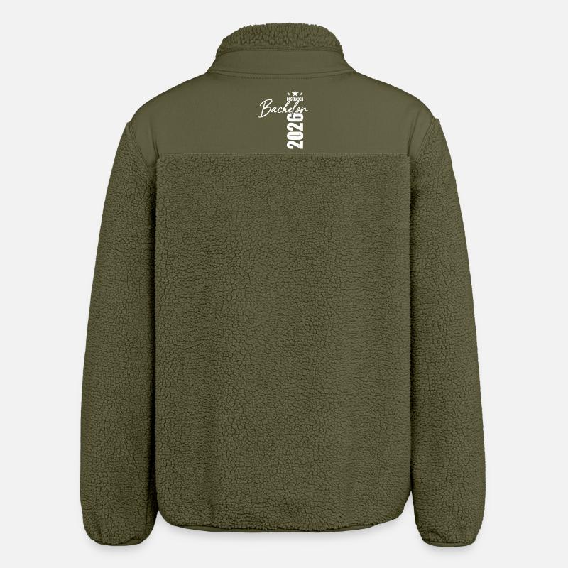 Bachelor passed 2026 - Exam - Success - Relaxed Fit Unisex Sherpa Jacket by Stanley/Stella - khaki