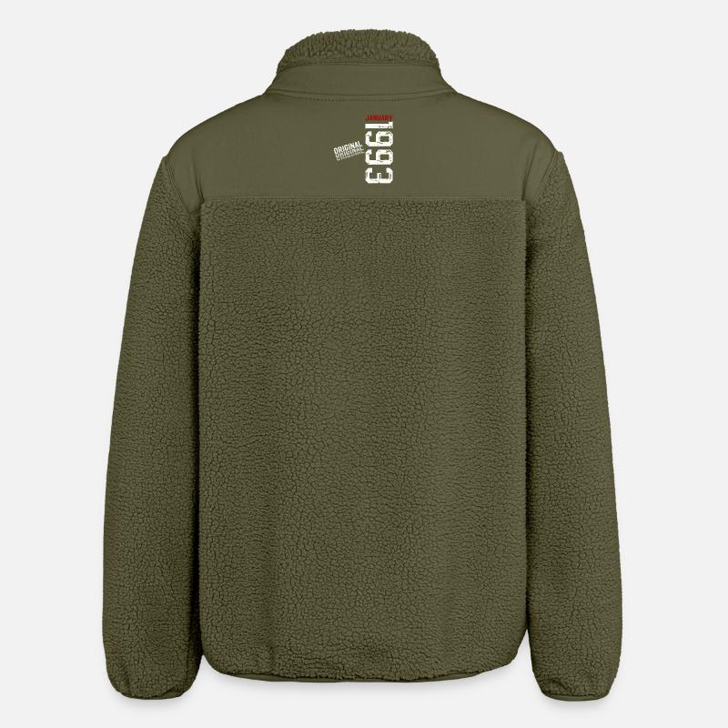 33e anniversaire Original janvier 1993 - Veste sherpa unisexe coupe décontractée Stanley/Stella - kaki