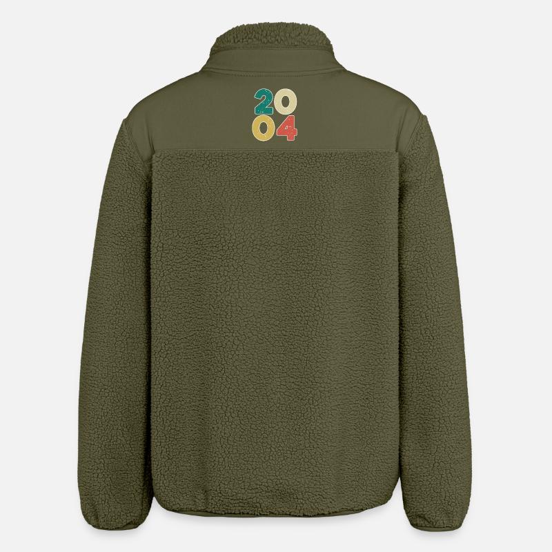 2004 - Year 2004 - Year 2004 - Relaxed Fit Unisex Sherpa Jacket by Stanley/Stella - khaki