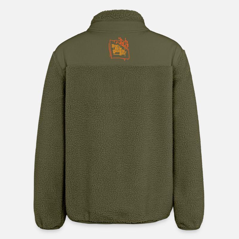 logo2049 - Veste sherpa unisexe coupe décontractée Stanley/Stella - kaki