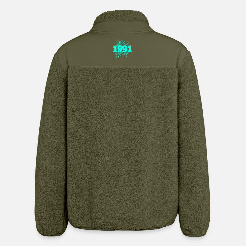 1991 - Veste sherpa unisexe coupe décontractée Stanley/Stella - kaki